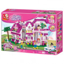 Girl`s Dream Beautiful Pink House