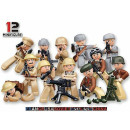 WWII 12 Minifigures