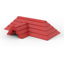 Dachkonstruktion rot