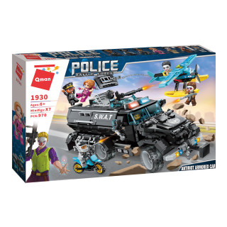 Police Battle Force Antiriot Armored Car