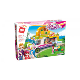 Cherry Colorful Holiday Joy Pizza Car